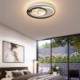 Modern Acrylic Light Bedroom Living Room Overlapping Round LED Flush Mount Ceiling Light