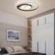 Modern Acrylic Light Bedroom Living Room Overlapping Round LED Flush Mount Ceiling Light