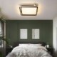 Bedroom Living Room Square Acrylic LED Flush Mount Ceiling Light