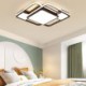 Acrylic Ceiling Light Bedroom Living Room Modern Square LED Flush Mount Light Fixture