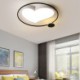 Bedroom Living Room LED Acrylic Flush Mount Ceiling Light Heart Shaped Light Fixture