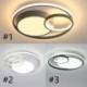 Bedroom Living Room Modern Circular LED Flush Mount Ceiling Light