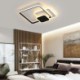 LED Flush Mount Decorative Ceiling Light Square Frames Bedroom Living Room