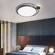 Acrylic Ceiling Light Bedroom Living Room Simple Style Round LED Flush Mount Light Fixture