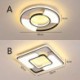 Bedroom Living Room Modern LED Acrylic Flush Mount Ceiling Light