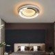 Acrylic Ceiling Light Bedroom Living Room Circular LED Flush Mount Light Fixture