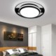 LED Flush Mount Light Fixture Round Ceiling Light Bedroom Living Room Modern Minimalist