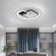 Round and Square Flush Mount Light Fixture Bedroom Living Room Modern Minimalist LED Ceiling Lamp