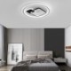 Round and Square Flush Mount Light Fixture Bedroom Living Room Modern Minimalist LED Ceiling Lamp