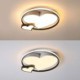 Decorative Lighting Bedroom Living Room Double Hearts LED Flush Mount Ceiling Lamp