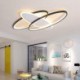 Living Room Dining Room Modern Acrylic LED Flush Mount Oval LED Ceiling Light