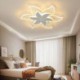 Unique Decorative Lighting Bedroom Dining Room Elegant Flower LED Flush Mount Ceiling Light