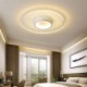 Minimalist LED Light Fixture Living Room Dining Room Modern Circular LED Flush Mount Ceiling Light