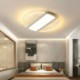 Creative Linear Light Fixture Living Room Office Modern Minimalist LED Flush Mount Ceiling Light