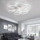 Modern Flower Design LED Light Living Room Dining Room Linear LED Flush Mount Ceiling Light