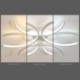 Silica Gel Decoration Light Bedroom Living Room Modern LED Flush Mount Ceiling Light