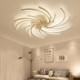 Irregular LED Decoration Lighting Bedroom Living Room Modern Windmill LED Flush Mount Ceiling Light