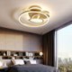 Bedroom Living Room Modern LED Flush Mount Acrylic Double-Layer Heart Shaped Ceiling Light