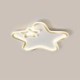 Bedroom Kids Room Creative Star LED Flush Mount Golden Star Ceiling Light