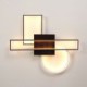 Creative Decoration Light Fixture Living Room Office Modern Rectangle LED Flush Mount Ceiling Light