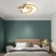 Bedroom Kids Room Moon Star LED Flush Mount Simple Acrylic Ceiling Light