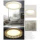 Living Room Dining Room Bedroom Round Nest LED Flush Mount Modern Simple Style