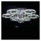 Energy Saving Crystal LED Flush Mount Modern Contemporary Metal