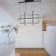 For Living Room Dining Room Modern Led Pendant Light Square Contemporary Chandelier