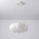 Nordic LED Pendant Lamp Creativity Pumpkin Shape Hanging Light For Living Room Bedroom