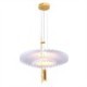 Acrylic Decorative Lighting Modern LED Pleated Pendant Light