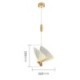 Modern Decoration Lighting Staircase Loft Dining Room Unique LED Butterfly Pendant Light