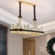 Crystal Ceiling Light Bedroom Living Room Contemporary LED Crystal Pendant Light