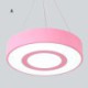 Kids Room Bedroom Light Modern Unique LED Pendant Light Round Lamp Simple Warmth Lighting