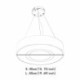 Kids Room Bedroom Light Modern Unique LED Pendant Light Round Lamp Simple Warmth Lighting