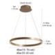 40cm/60cm LED Pendant Light Drawing Craft Round Lamp