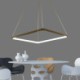 Acrylic Ceiling Light Square Lighting 70cm LED Pendant Light