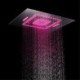 LED Ceiling Rainfall Shower Head For Bathroom With Handheld Spray Combo Shower Body Jets