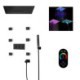 Shower Head System With Body Spray 16 Inch LED Rain Shower Mixer Combo Set