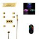 Shower Head System With Body Spray 16 Inch LED Rain Shower Mixer Combo Set