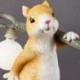 Resin Squirrel Table Lamp Animal Desk Lamp For Children's Room LED Table Light