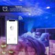 LED Night Light Laser Projection Lamp Bedroom Kids Room Starry Sky Projection Lamp