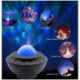 RGB LED Night Light Starry Sky Projection Lamp with Remote Control and Timing Function