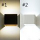 LED Surface Mounted Cube Porch Light Aluminum Balcony Wall Lamp