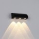 Waterproof Aluminum LED Wall Lamp Bedroom Living Room Stairs Wall Light