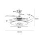 Eletriplating Ceiling Fan Inverter LED Fan Light Modern