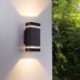 LED Aluminum Wall Light Waterproof Porch Courtyard Lamp