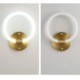 Round Ring Wall Sconces For Bedroom Tricolor Dimming Modern LED Wall Light Fixtures