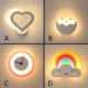 Lovely Sconce Light Kids Room Acrylic LED Wall Lamp