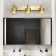 Brass Sconce Light Bedroom Living Room Nordic LED Mirror Front Light