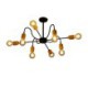 Living Room Bedroom Contemporary Creative Iron Pendant Light Spider Chandelier